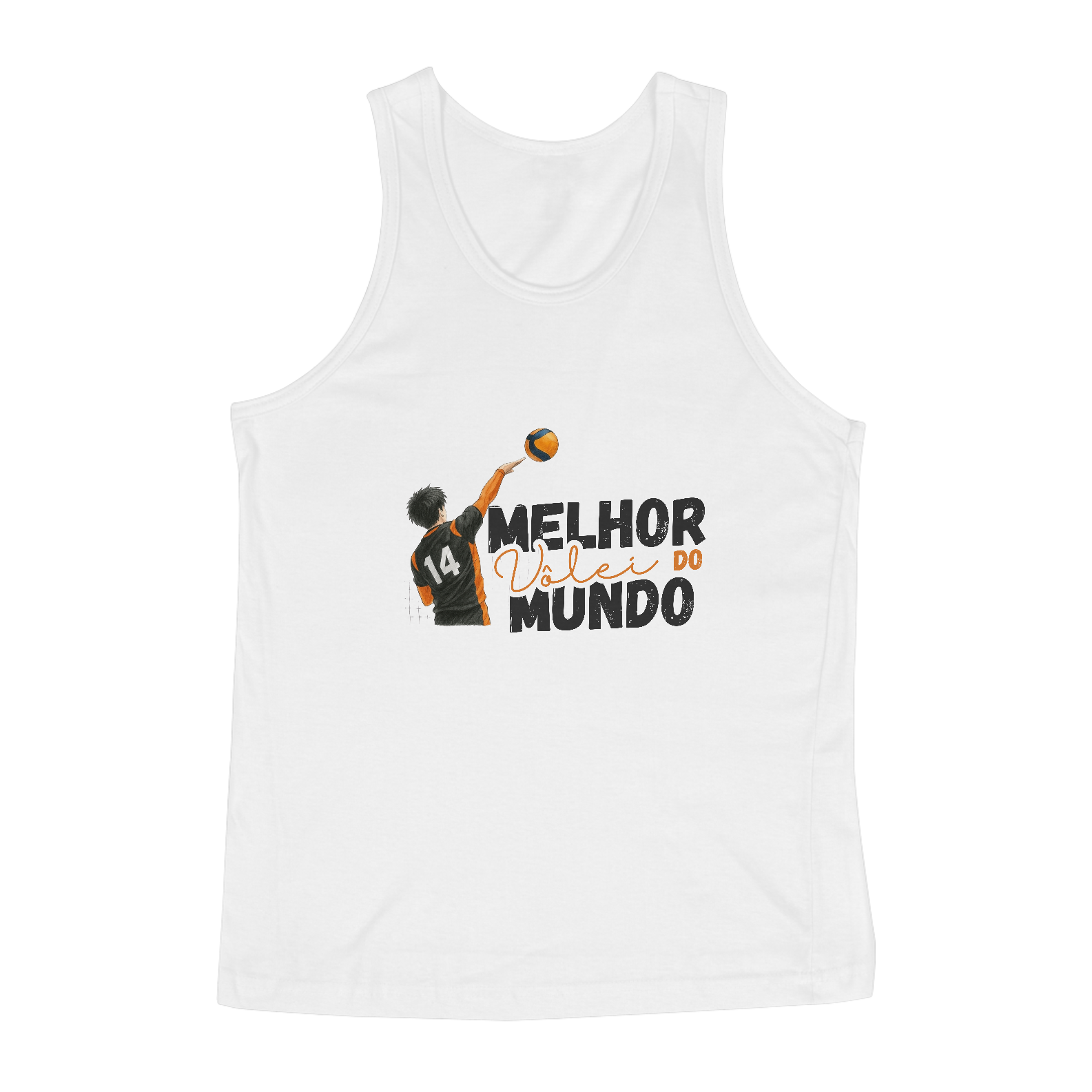 Nome do produto: Regata Melhor Vôlei Do Mundo