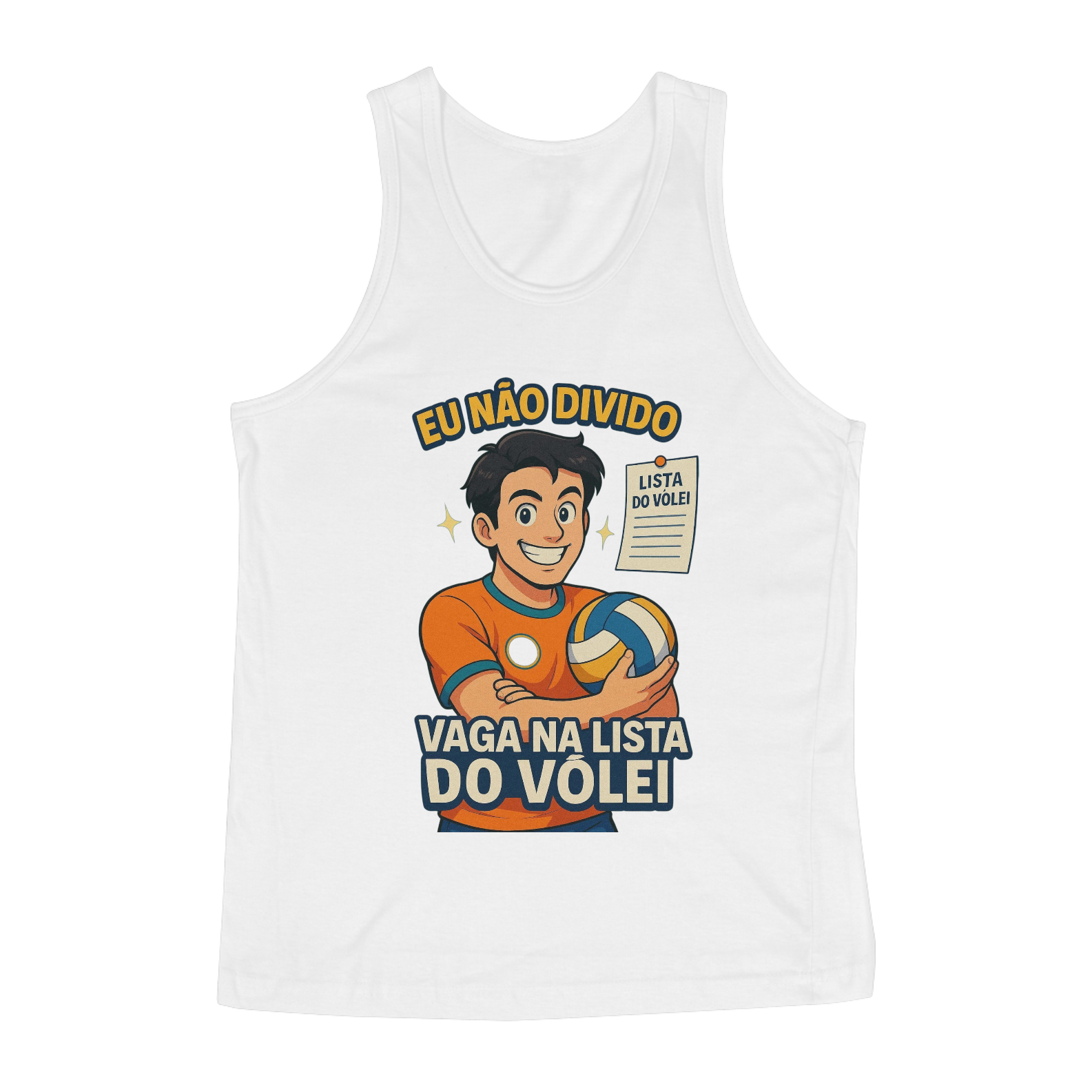 Nome do produto: Regata Não Divido Vaga