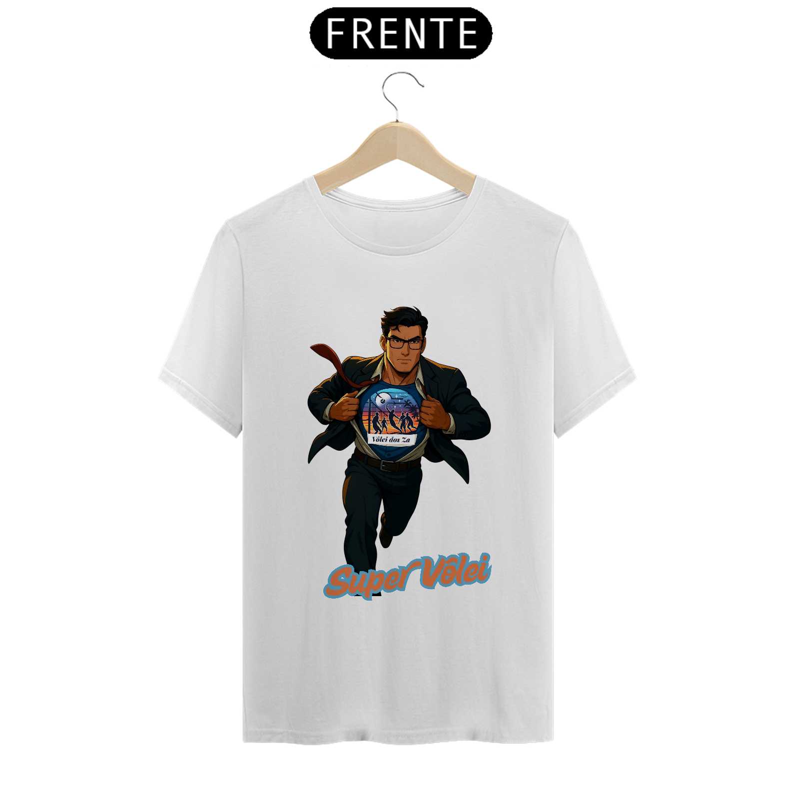 Nome do produto: Camisa Super Vôlei Dos Za