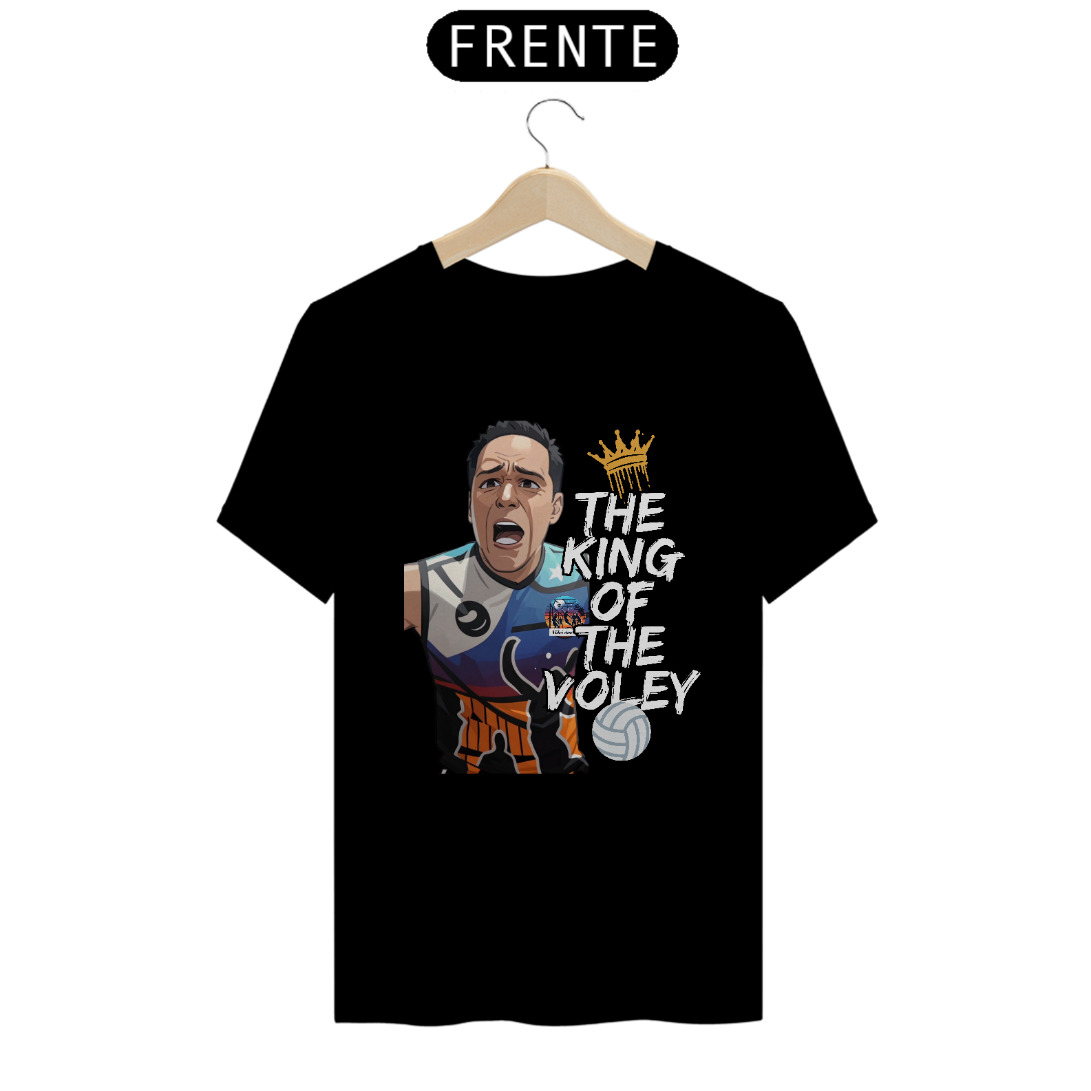 Nome do produto: Camisa The King Of The Vôlei
