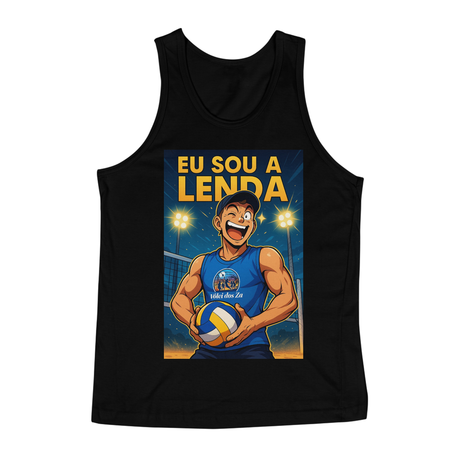 Nome do produto: Regata Eu Sou A Lenda