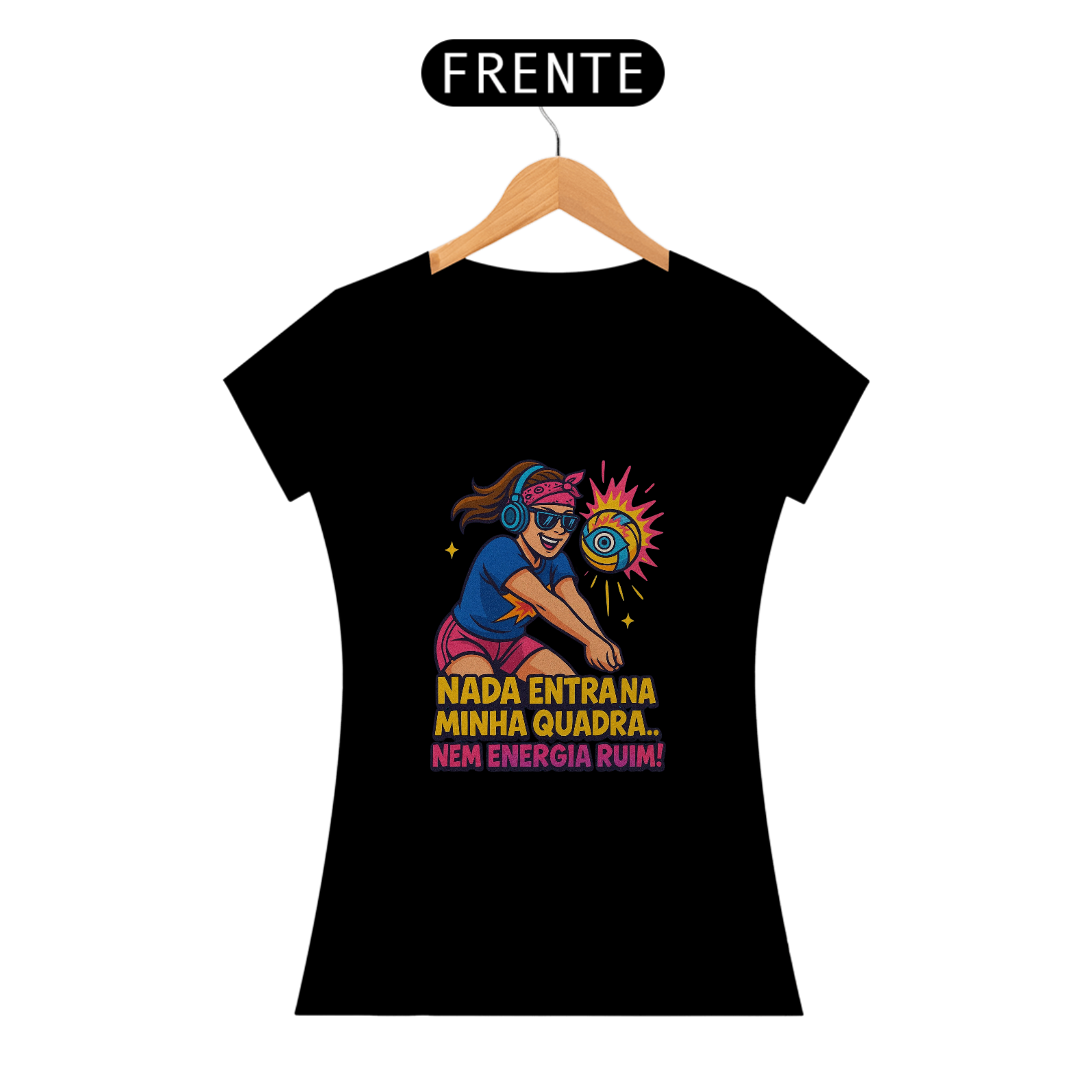 Nome do produto: Baby Long Nada Entra Na Minha Quadra