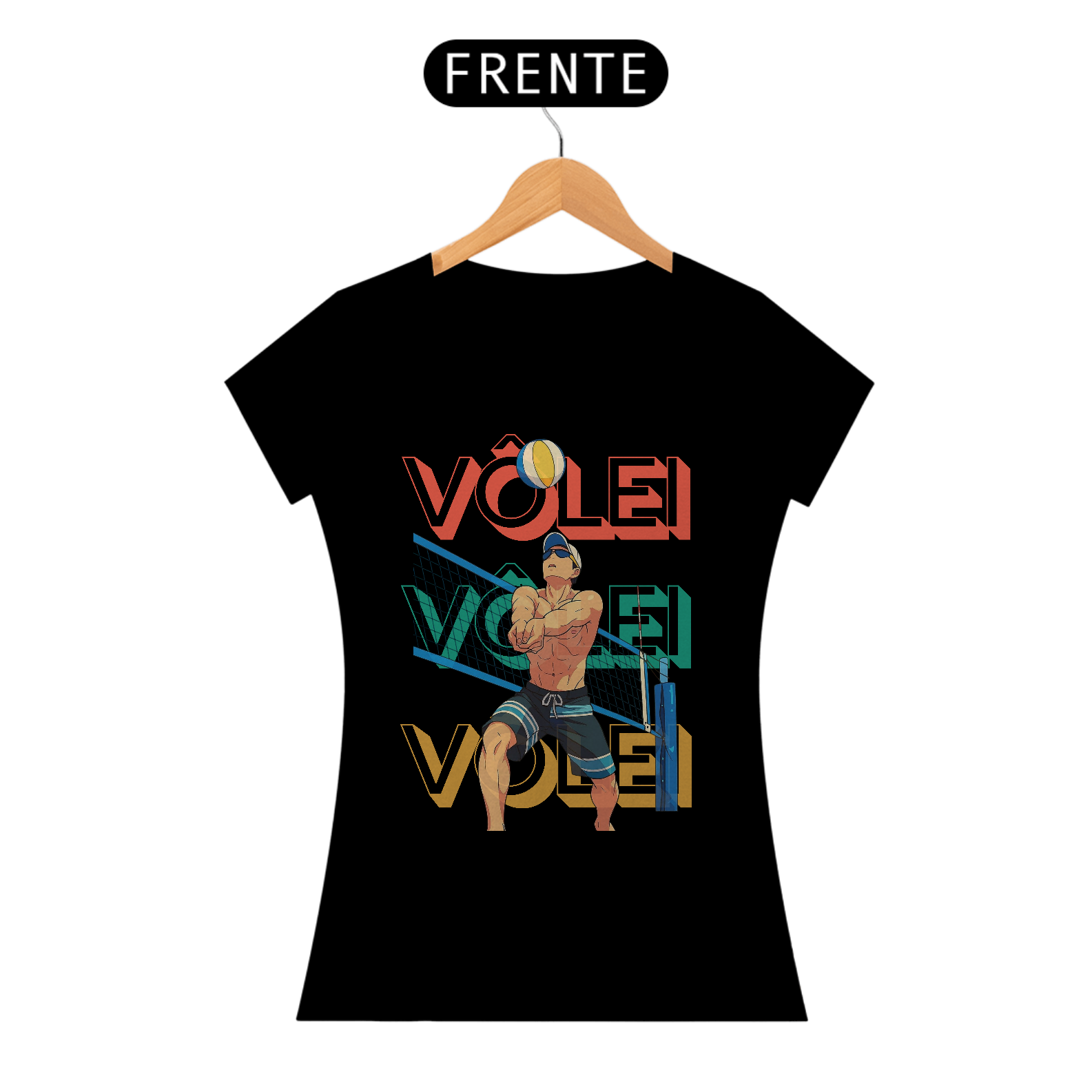 Nome do produto: Baby Long Vôlei