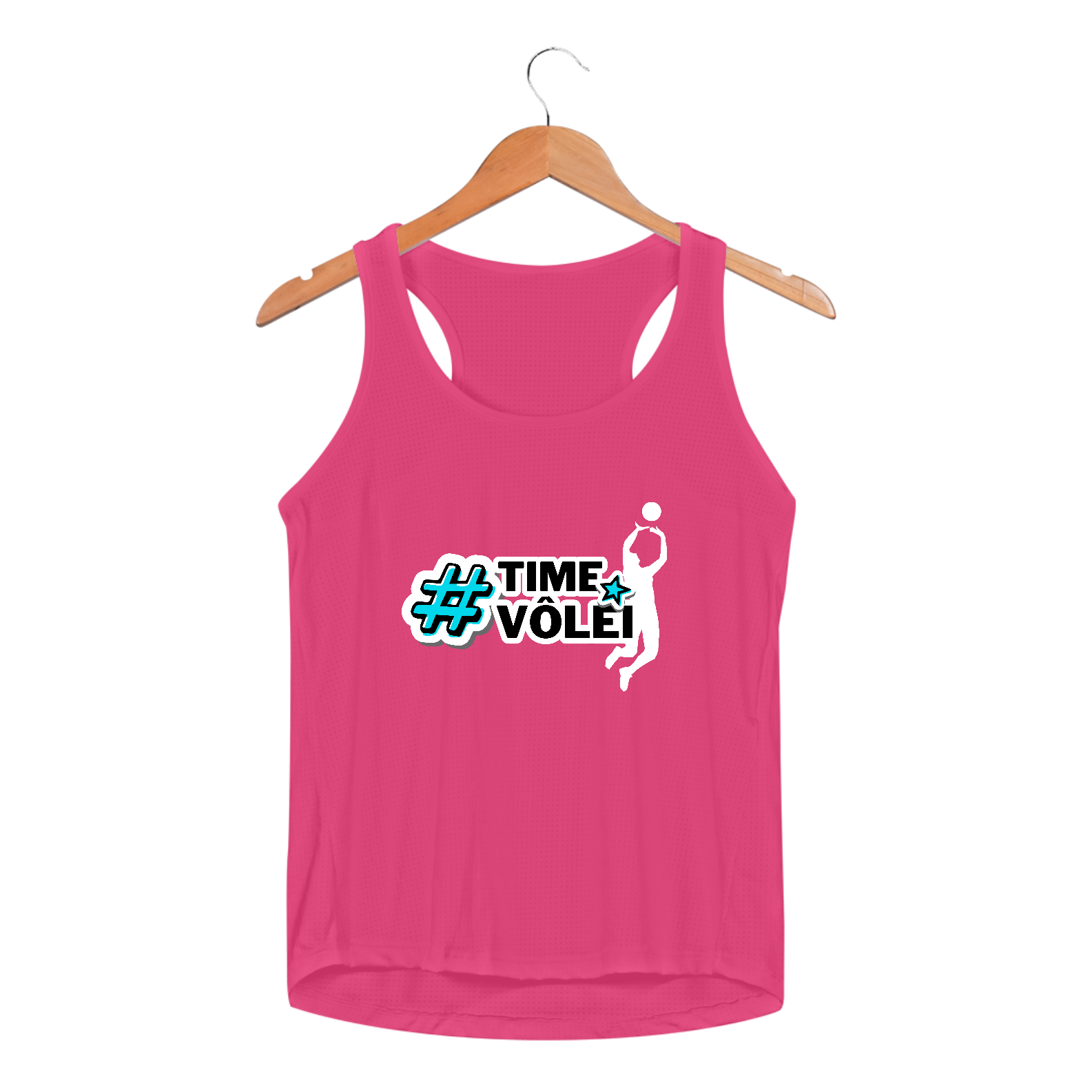 Nome do produto: Regata Feminina Time Vôlei