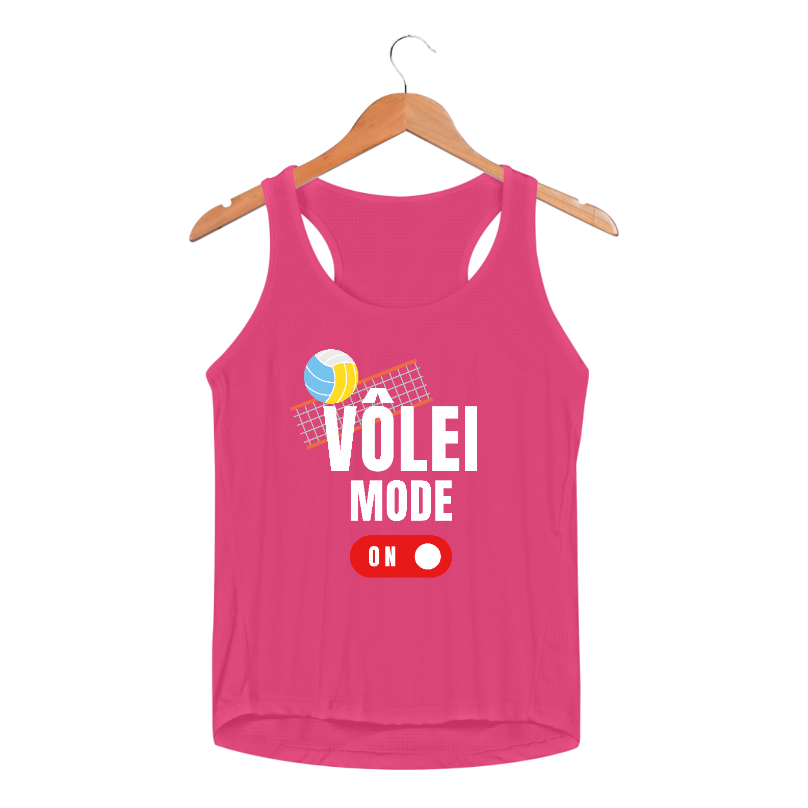 Nome do produto: Regata Feminina Vôlei Mode On
