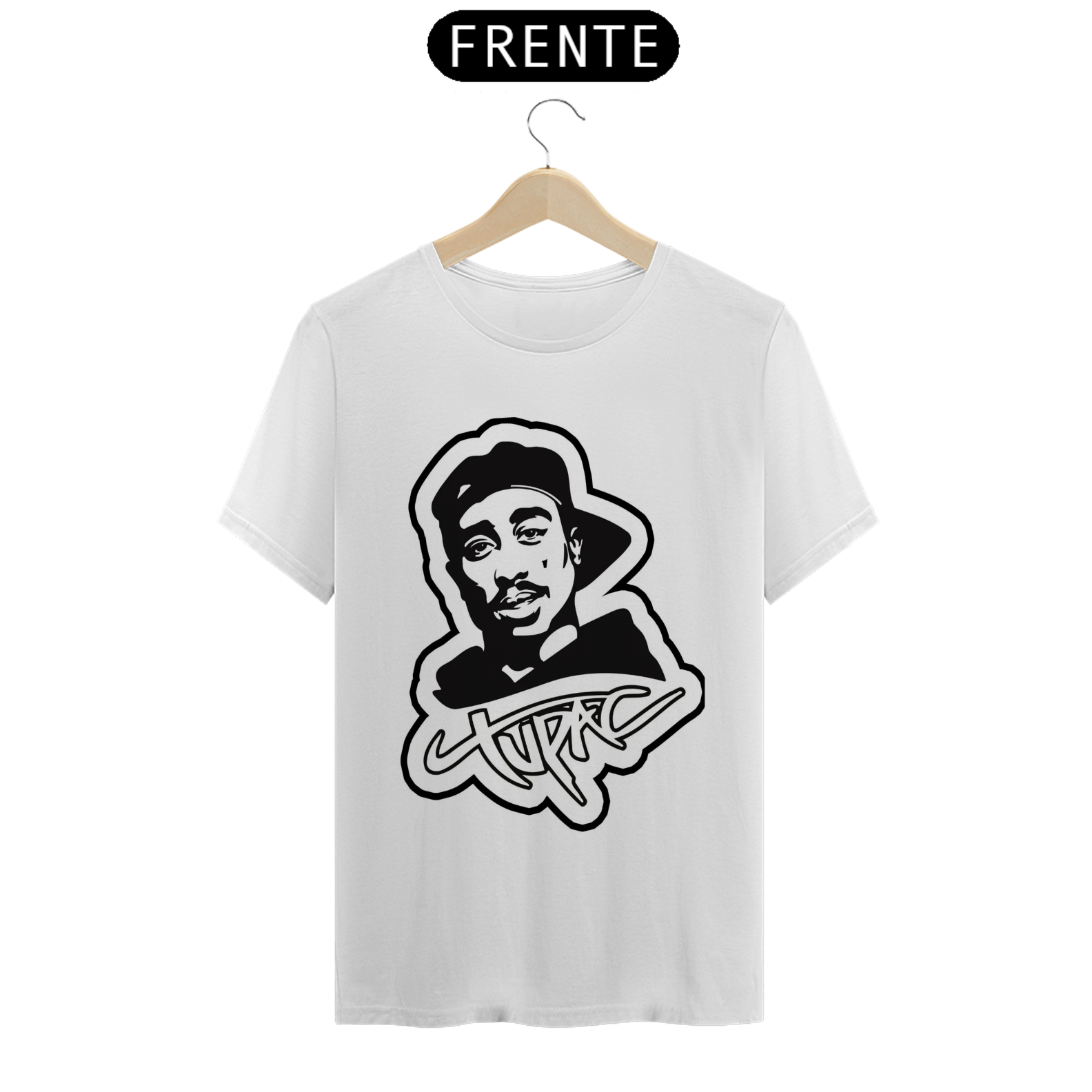 Nome do produto: camisa 2pac 