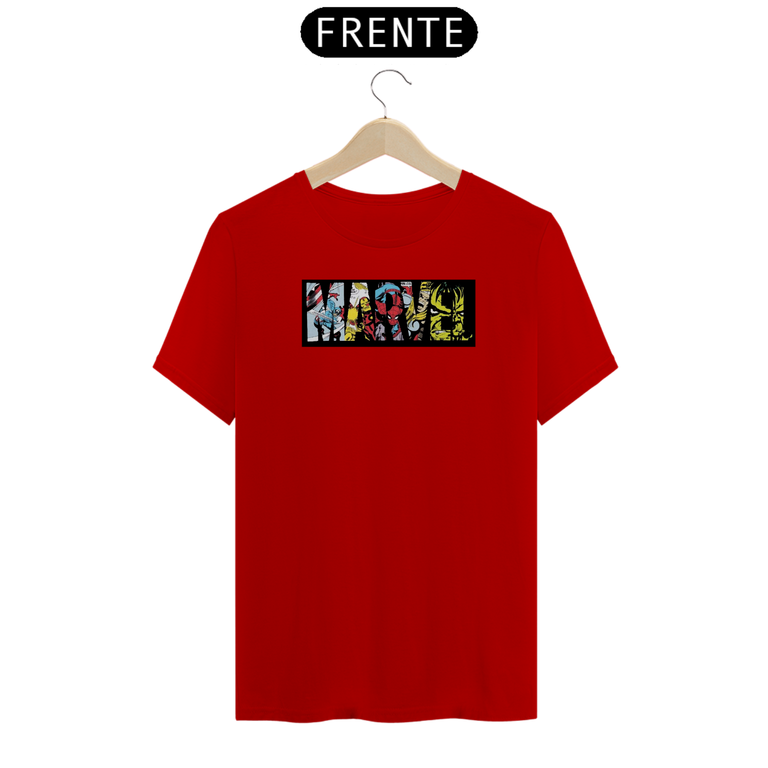Nome do produto: Camisa da Marvel