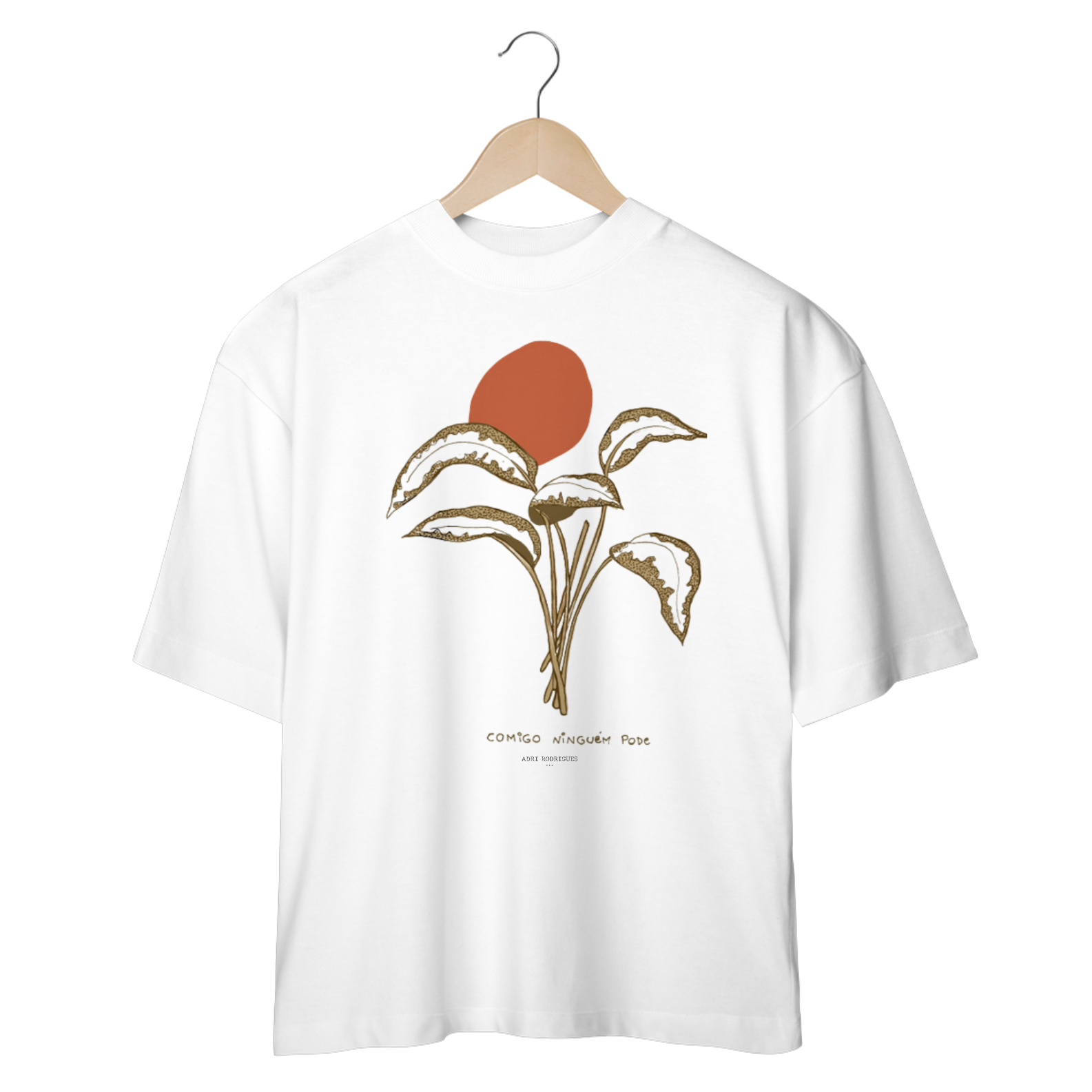 Camiseta Oversized Comigo