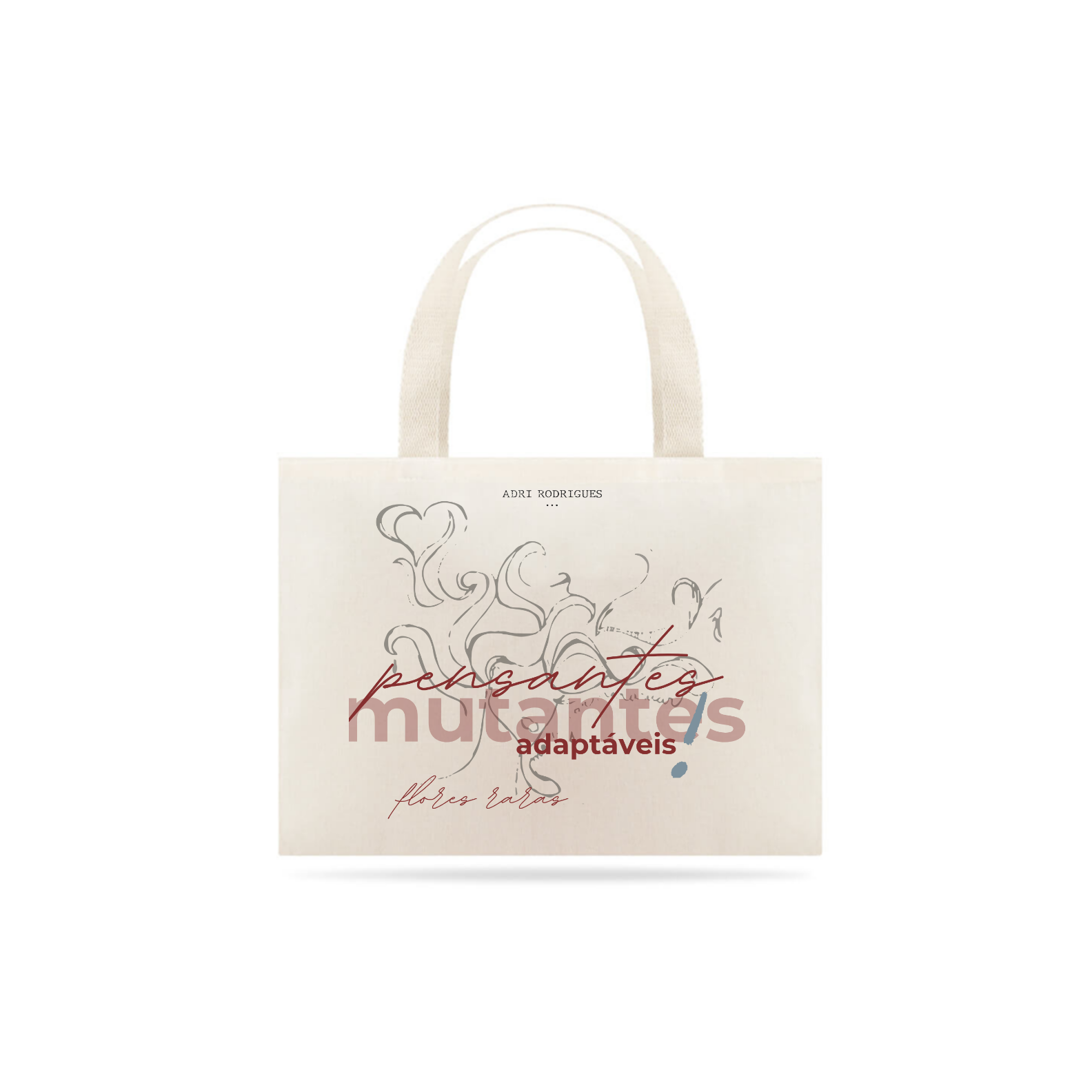 Nome do produto: Eco Bag Cabeça Mutantes