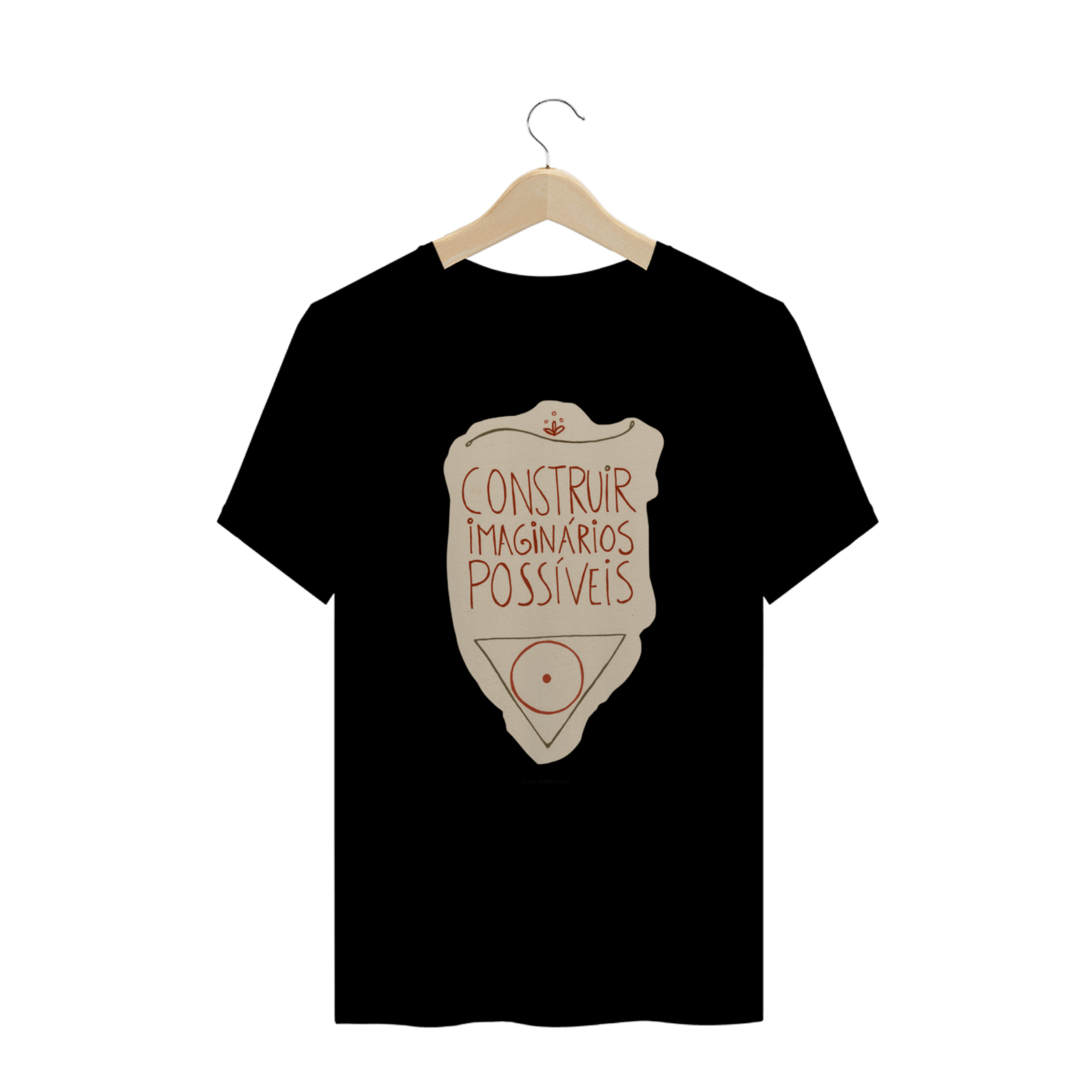 Nome do produto: Camiseta Plus Size Imaginário