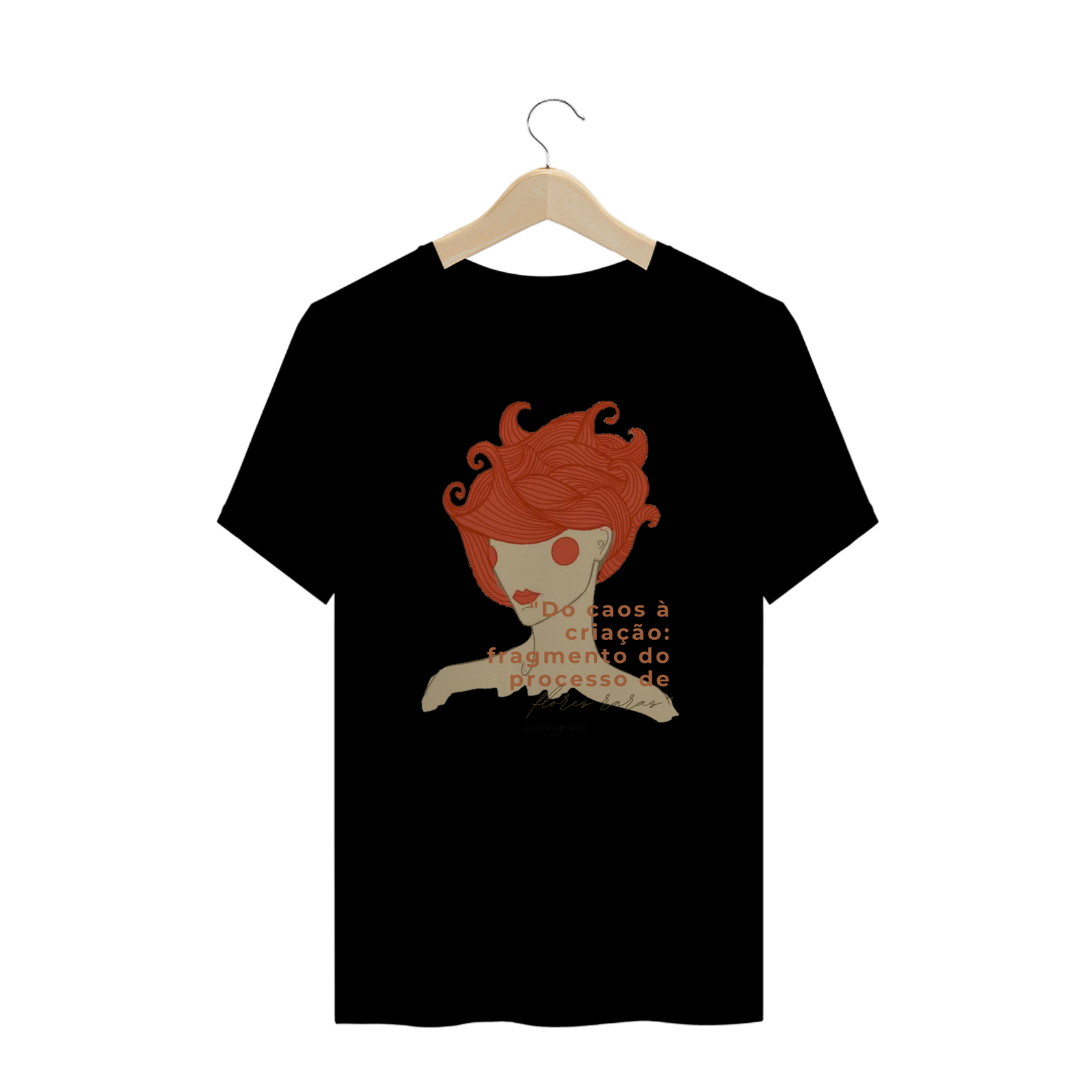 Camiseta Plus Size Cabeça Caos