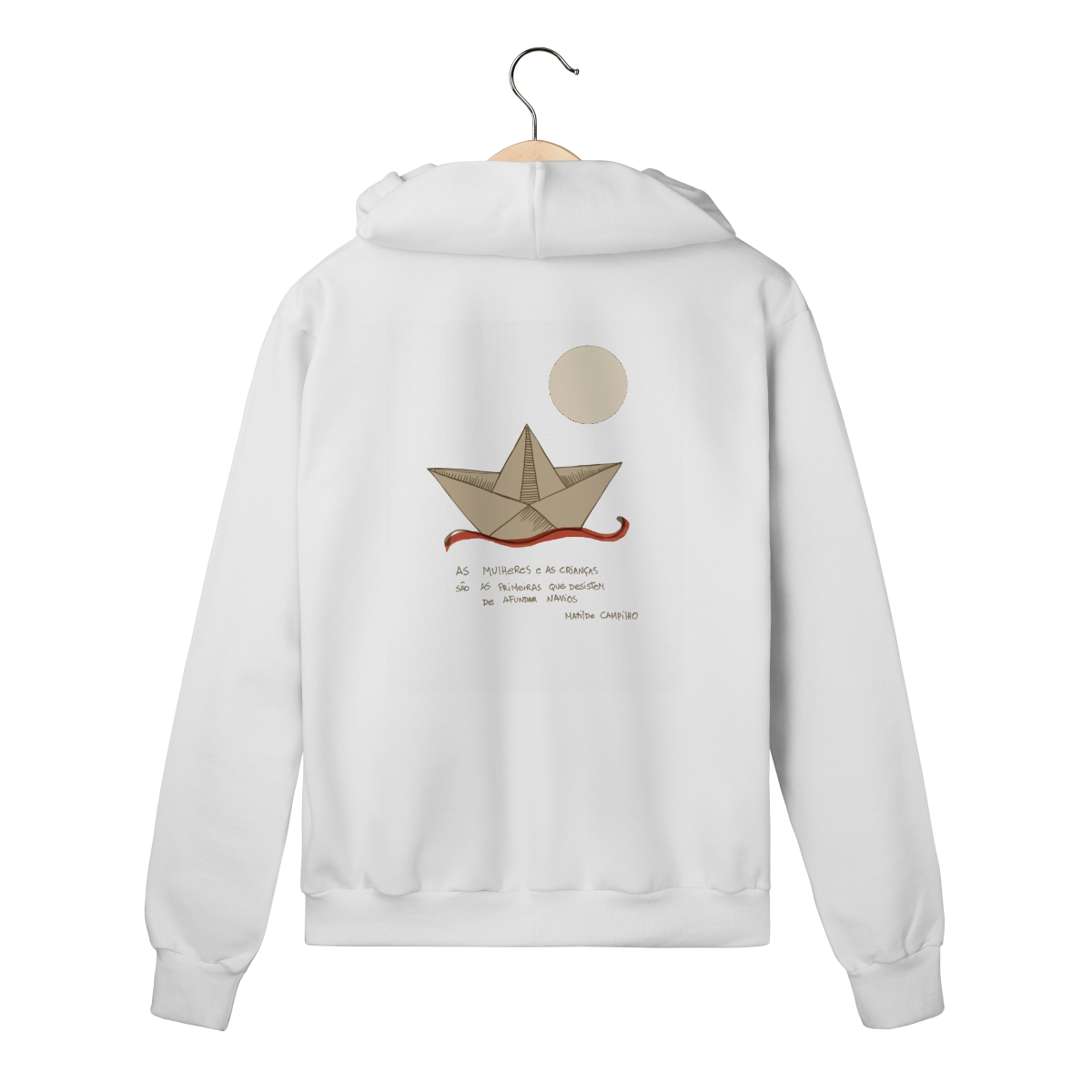 Moletn Prime Com Zíper Barco