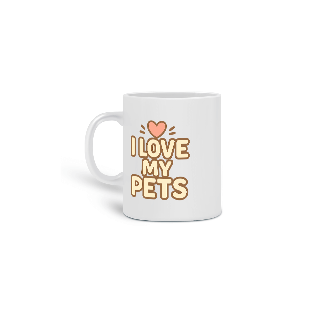 Nome do produto: Caneca CUTE LOVE