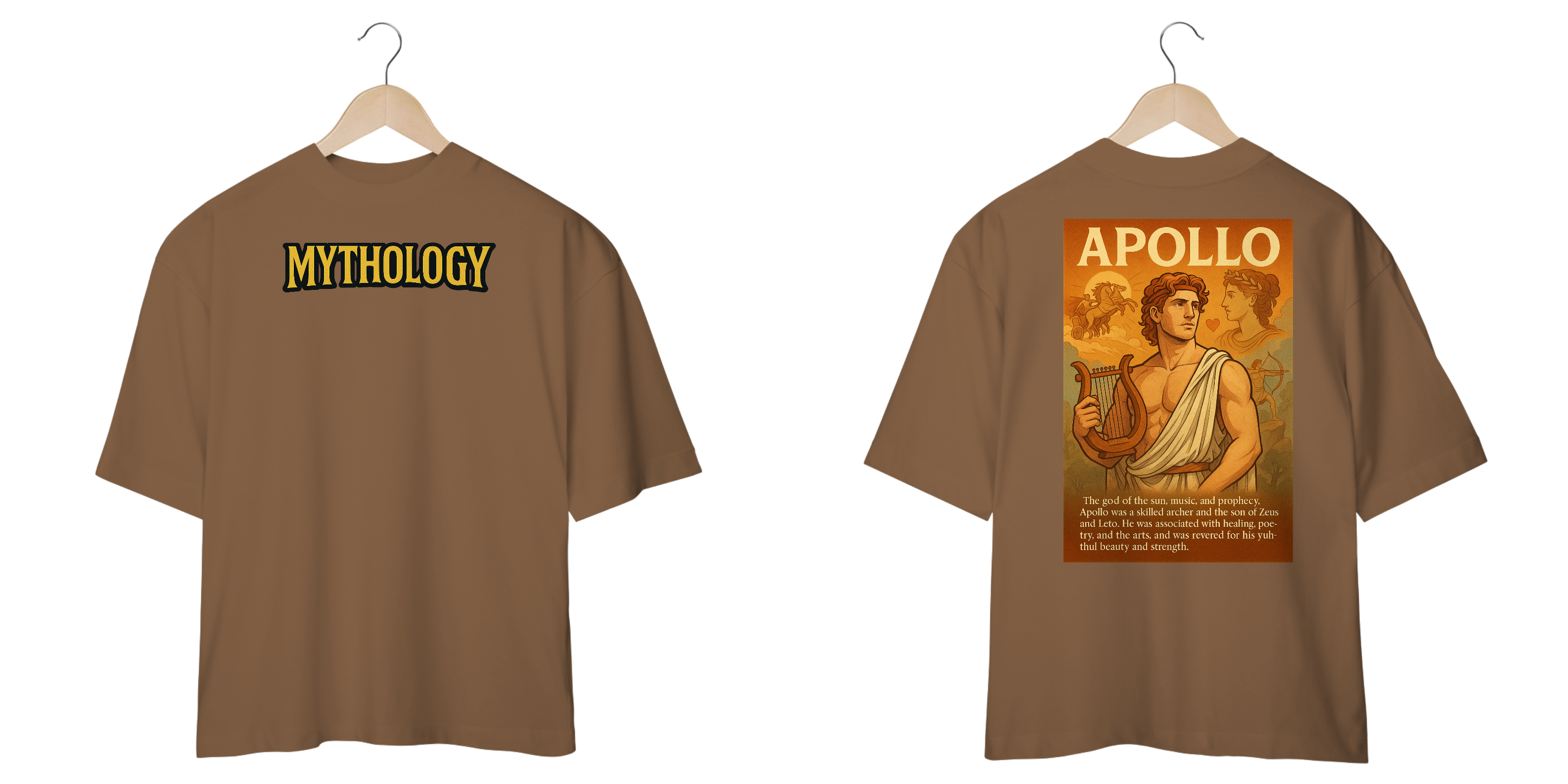 Nome do produto: Over size MITHOLOGY APOLLO