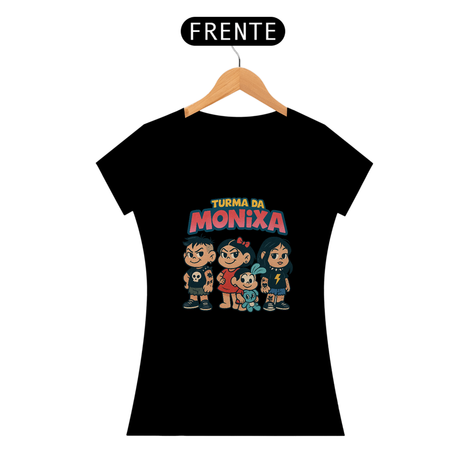 Nome do produto: Camiseta TURMA DA MONIXA