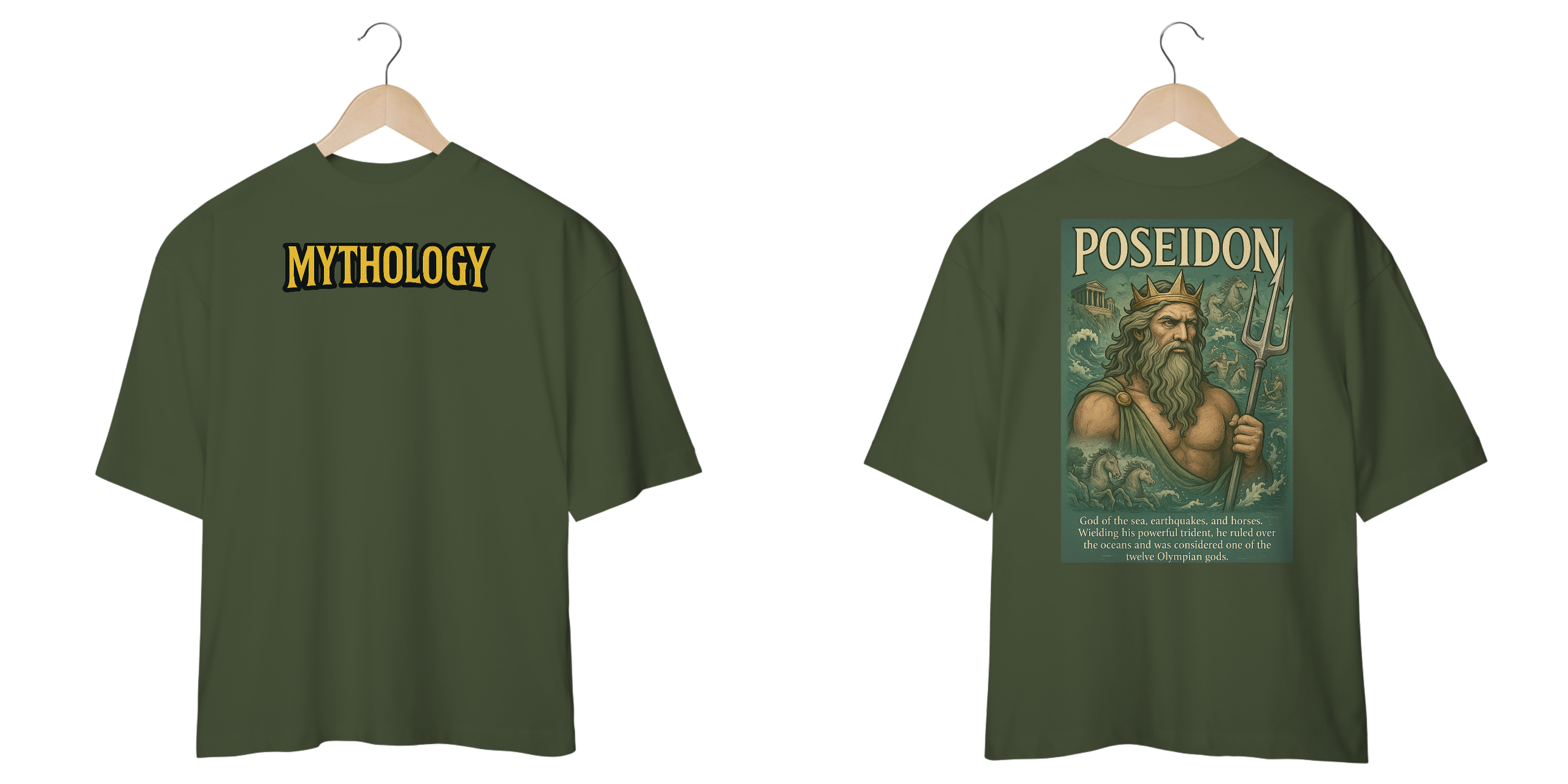 Nome do produto: Over size MITHOLOY POSEIDON