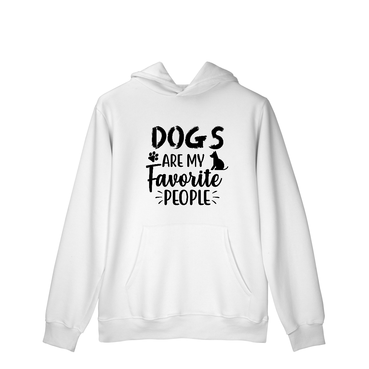 Moletom Prime Canguru - Dogs are my favorite people