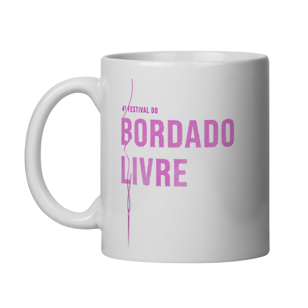 Nome do produto: Caneca Festival do Bordado