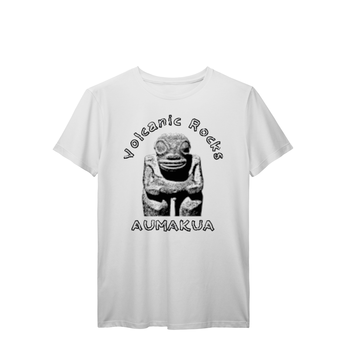 Camiseta Manga Curta Branco Volcanic