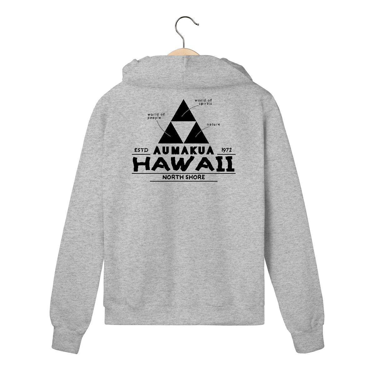 Moletom Cinza Premium Aumakua Lokahi