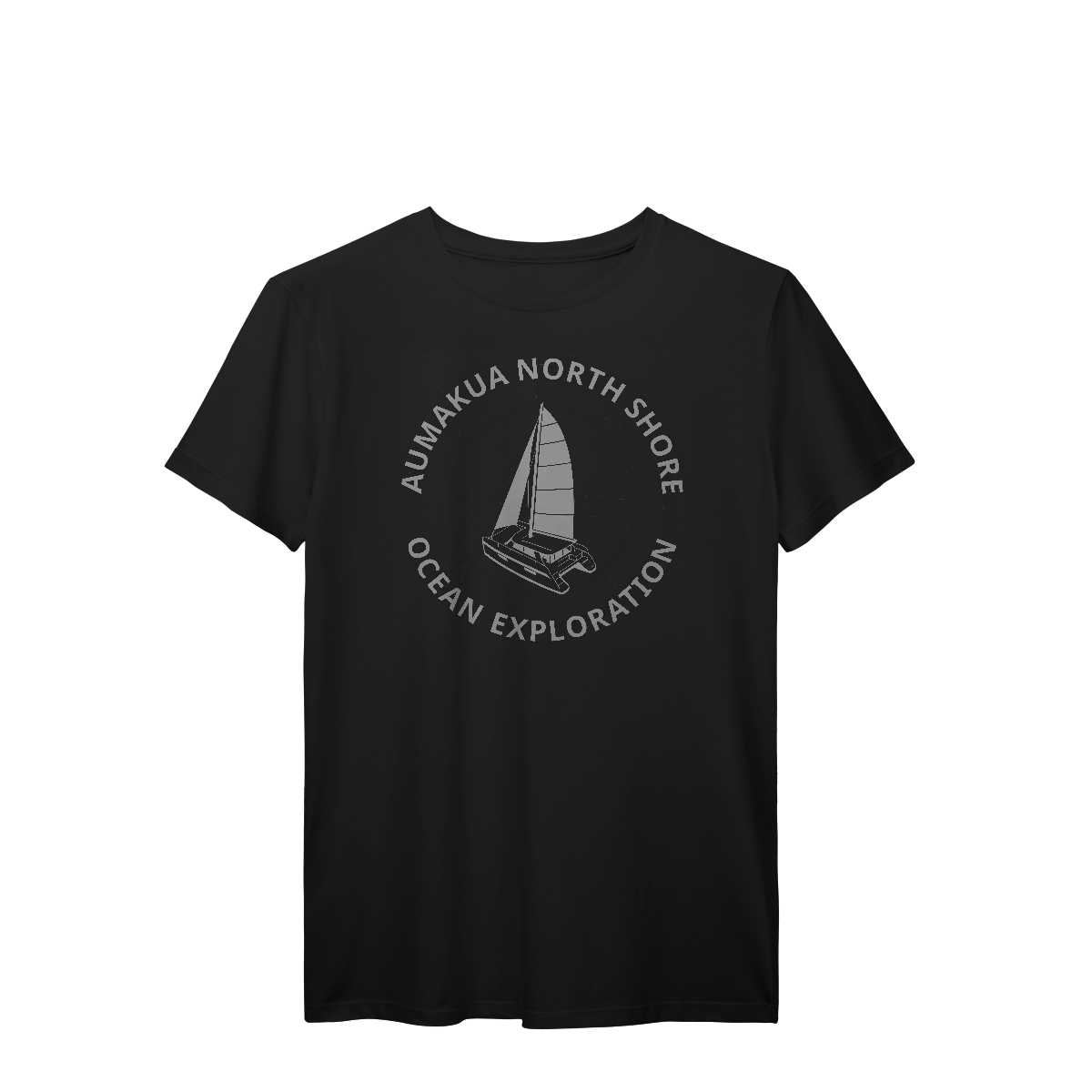 Camiseta Manga Curta Preto Veleiro