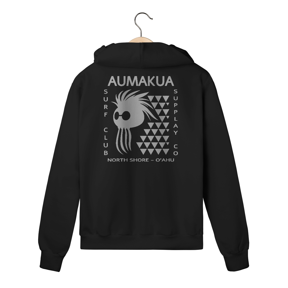 Moletom Preto Premium Aumakua Warrior