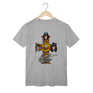Camiseta - Guns N’ Roses Caveiras 