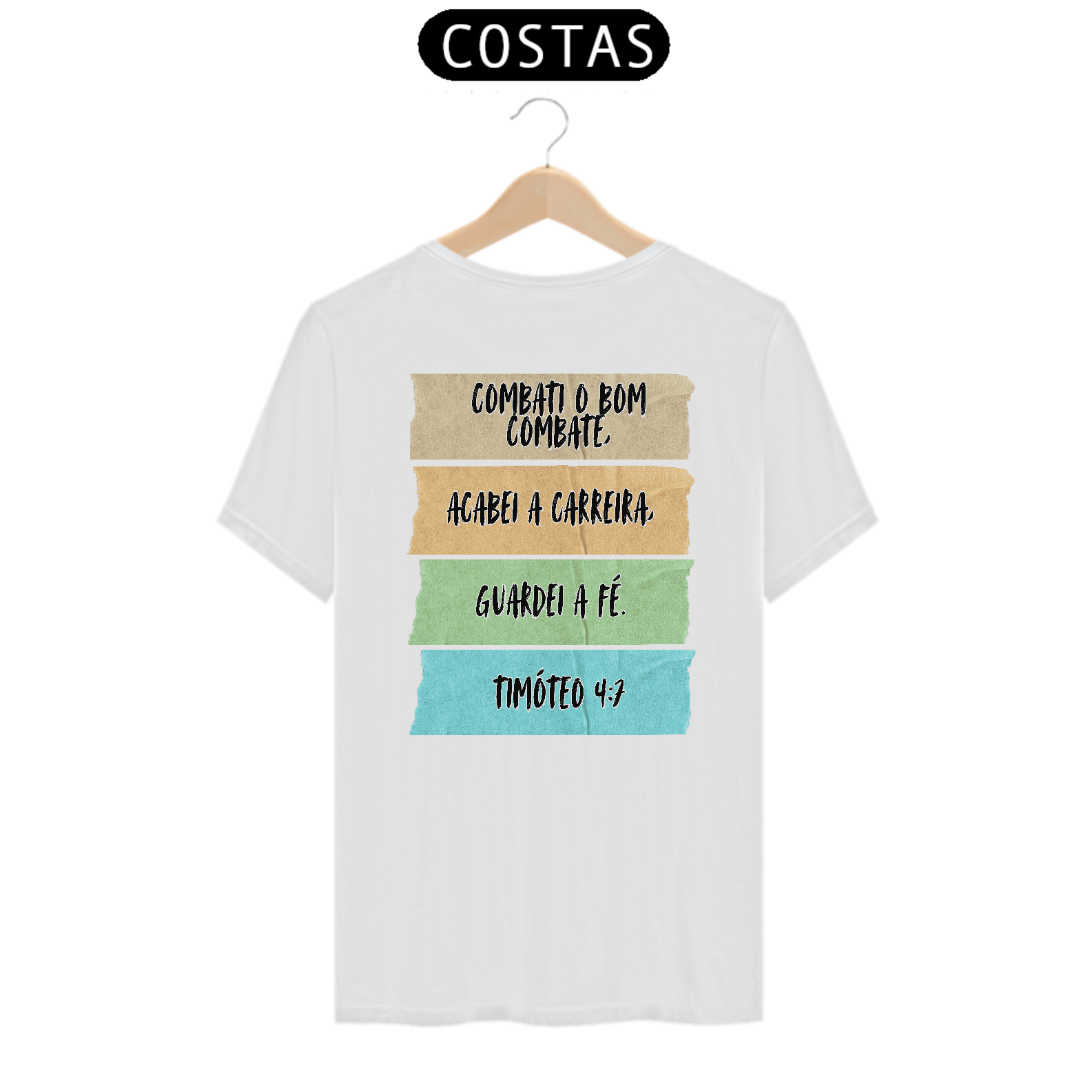 Nome do produto: Camisetas cristãs criativas-T-Shirt Classic