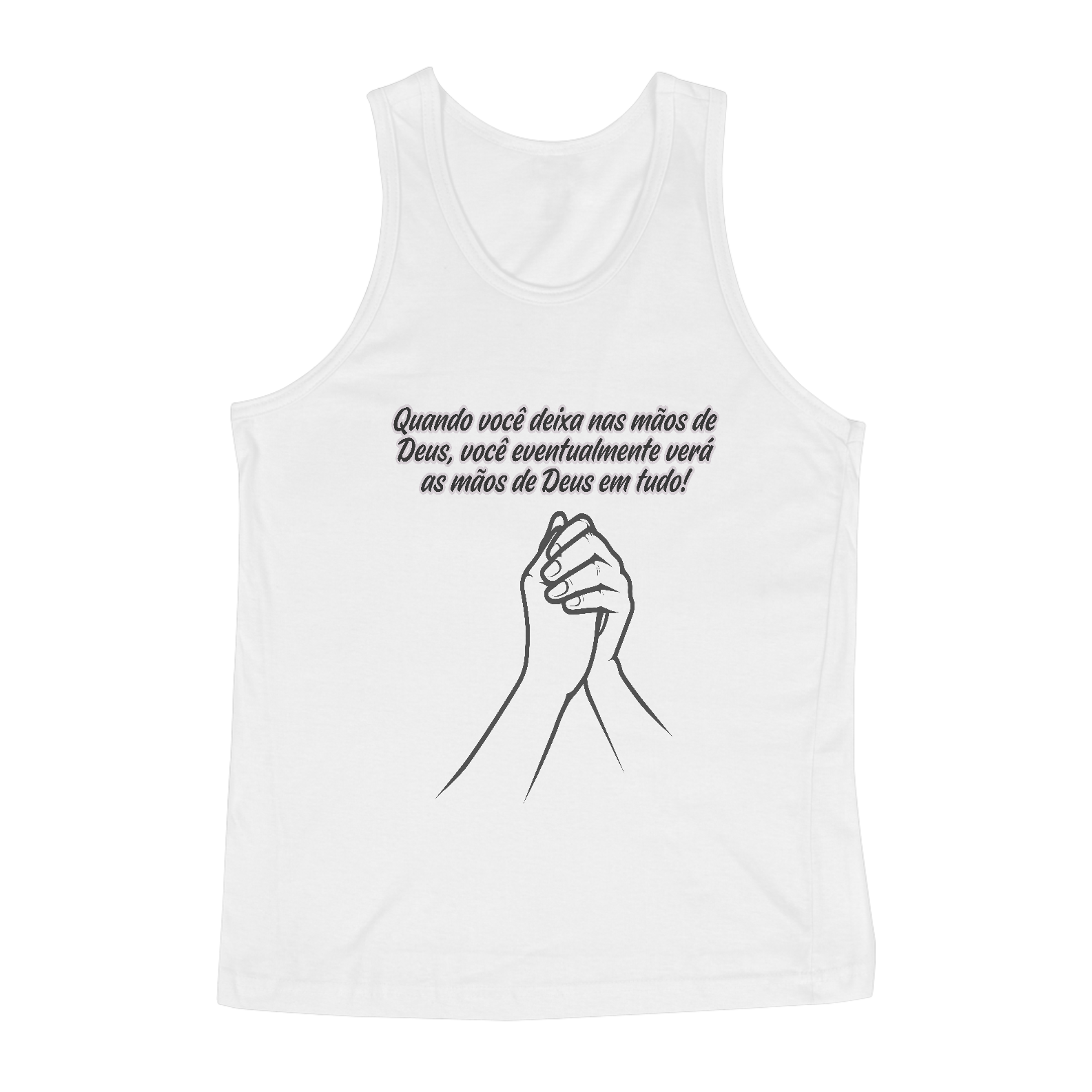 Nome do produto: camisetas cristãs -Regata Masculina Quality