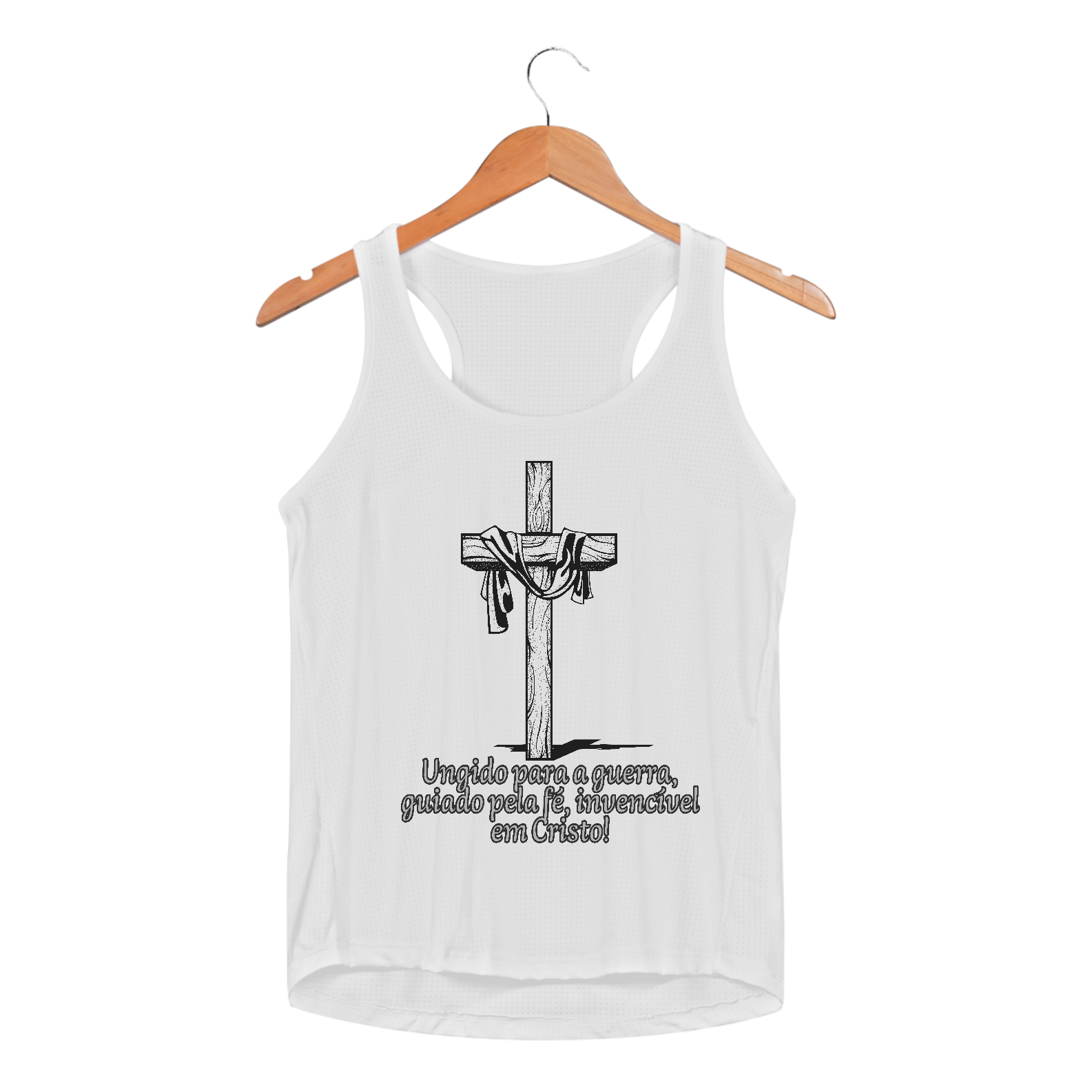 Nome do produto: Regata Feminina Cristãs Criativas-Sportv Dry Uv