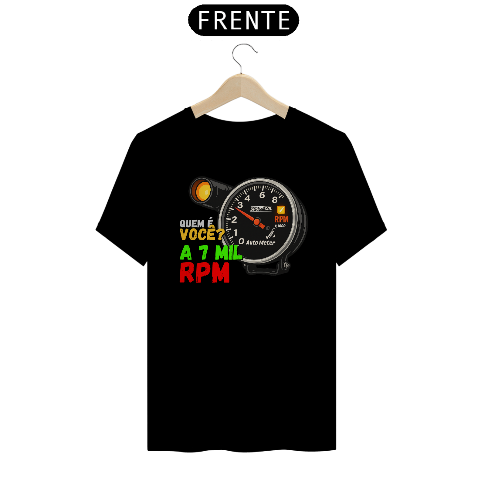 Nome do produto: Camiseta 7mil RPM by Ford vs Ferrari