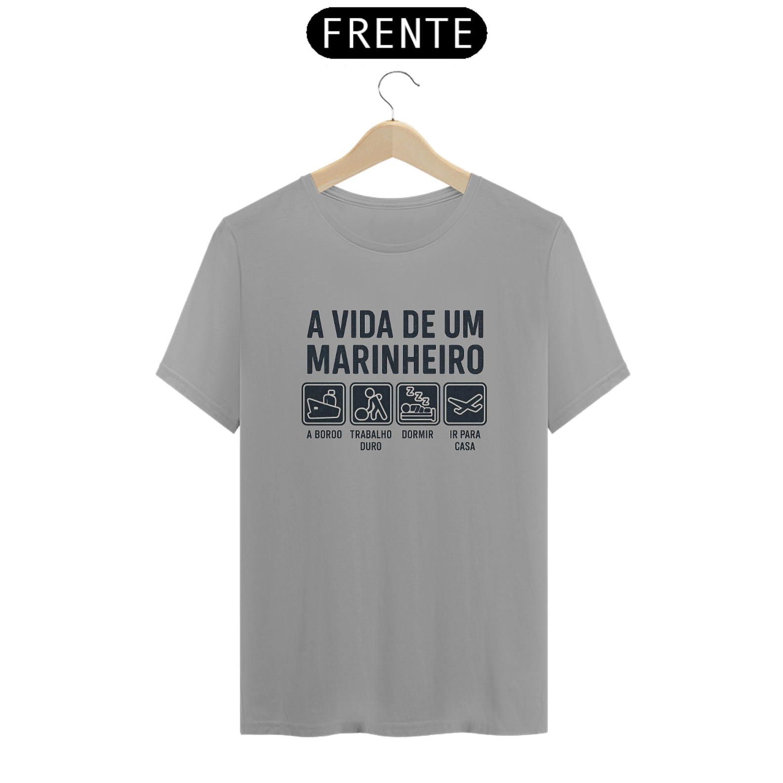Camiseta Marinheiro | Design Nautico | Estilo de Vida Marítima - Compre Agora!