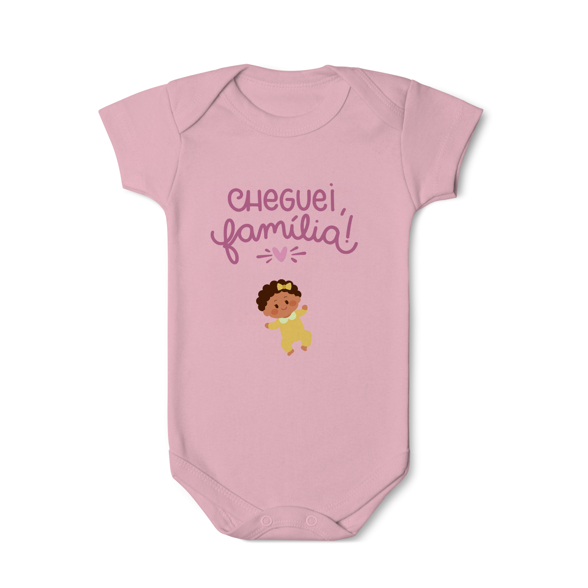 Body Bebê Cheguei Menina