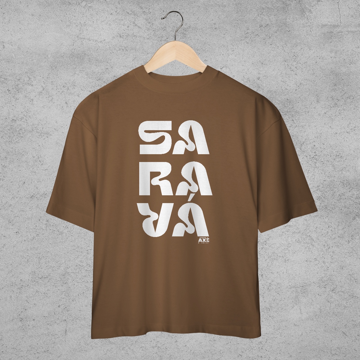 Camiseta Oversized - Axé e Repeito