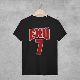 Camiseta Basqueteira Preta - Exú - Laroyê