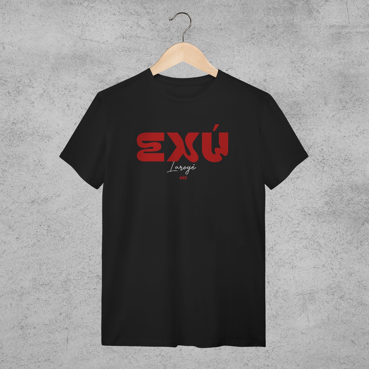 Camiseta - Saudação a Exú - Preta