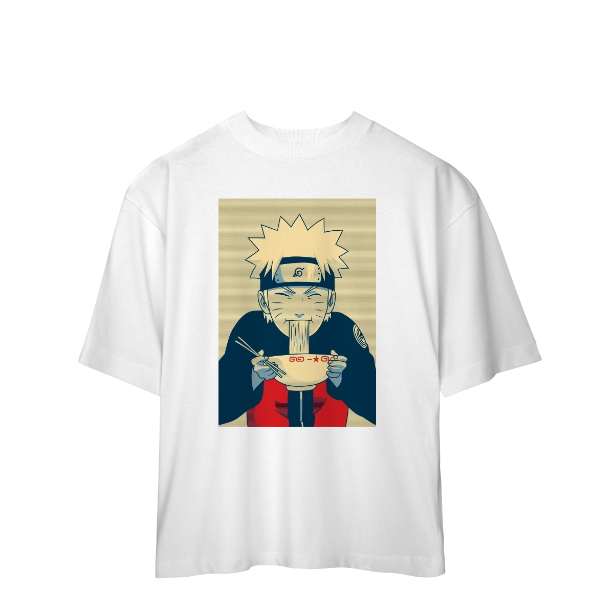 Camisa Oversized Naruto Classic
