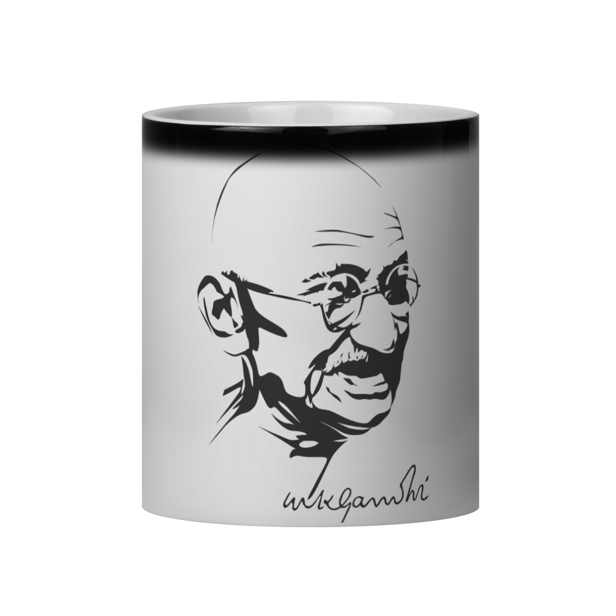 Caneca Mágica Mahatma Gandhi