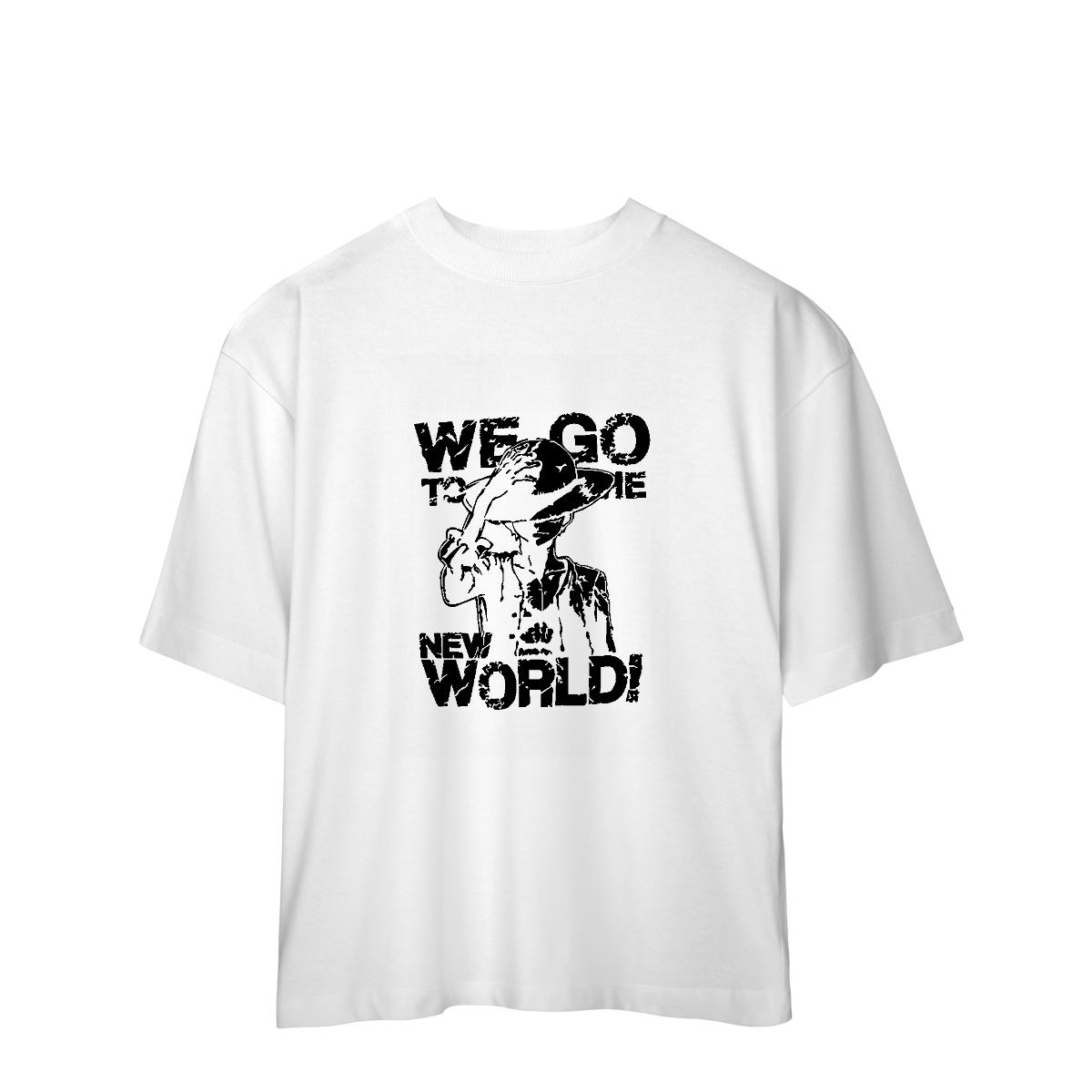 Camisa Oversized One Piece Luffy