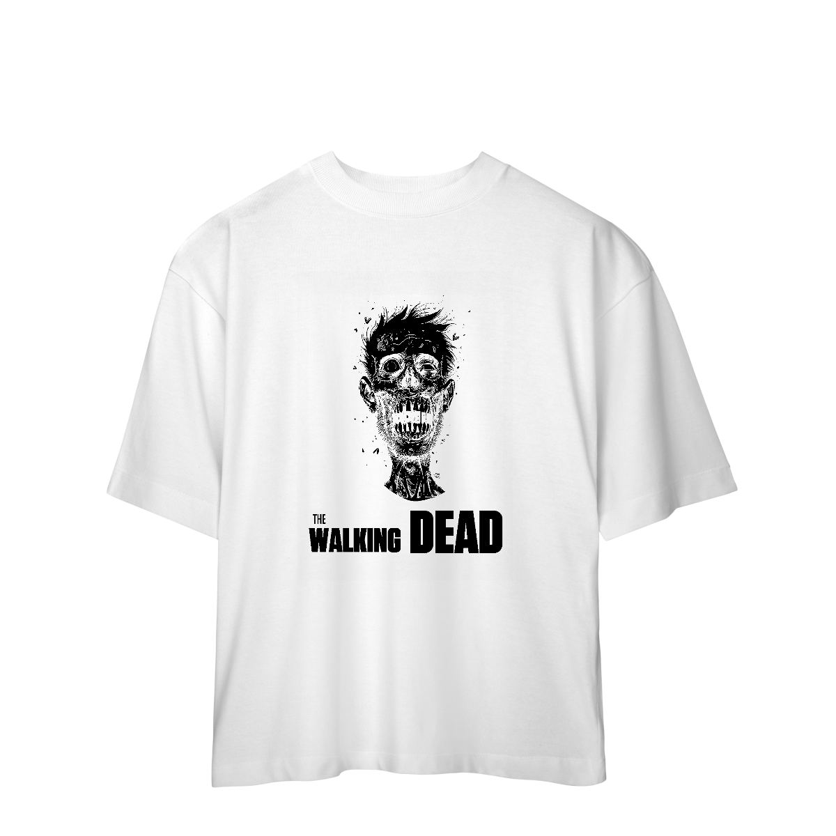 Camisa Oversized Zumbi The Walking Dead 