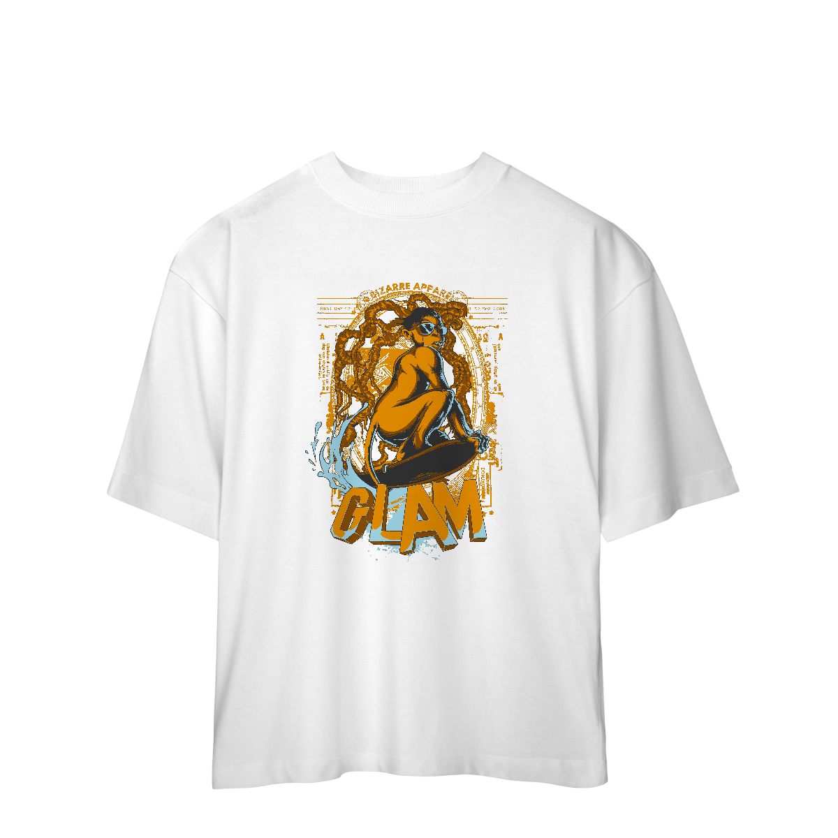 Camiseta Oversized Macaco da Clam