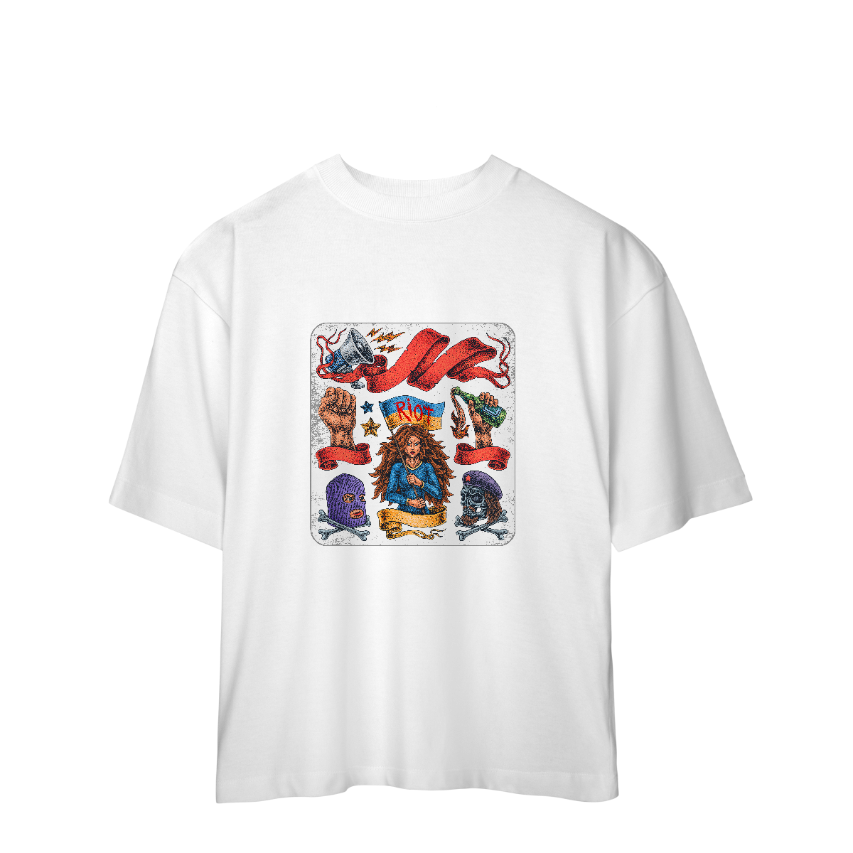 Camiseta Oversized Cultural protest