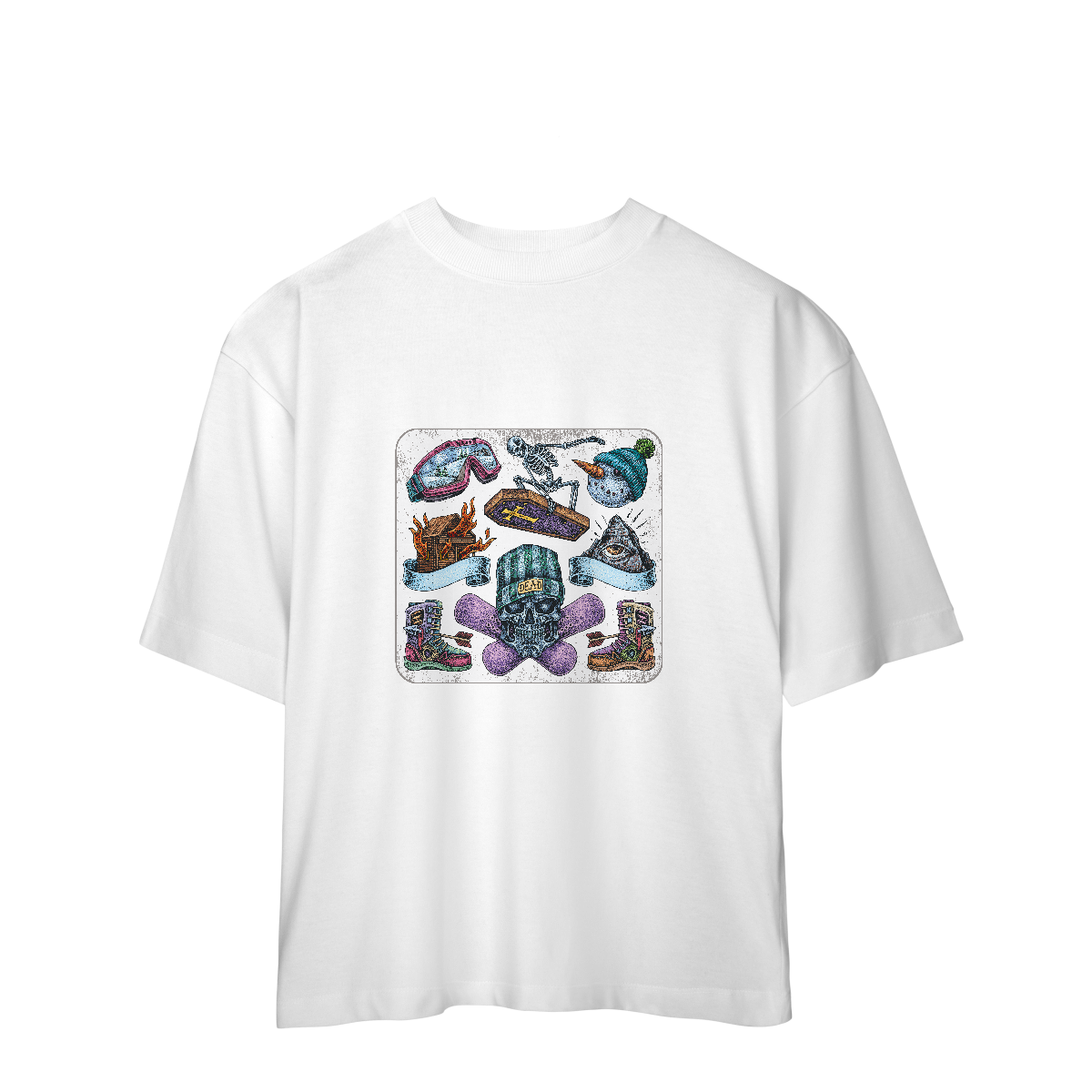 Camiseta Oversized Elements Dead 