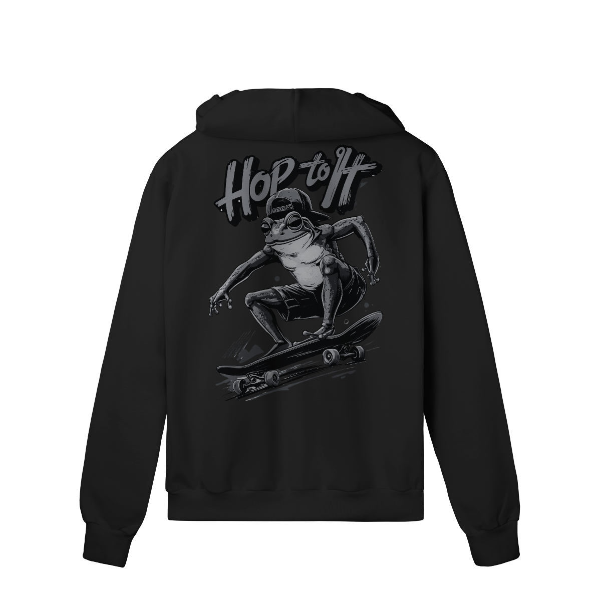 Moletom Quality Com Zíper Hop To It