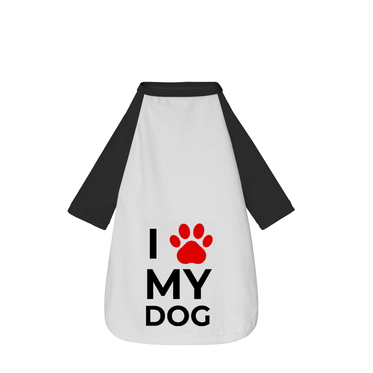 Camisa Pet Dog Eu Amo Meu Dog