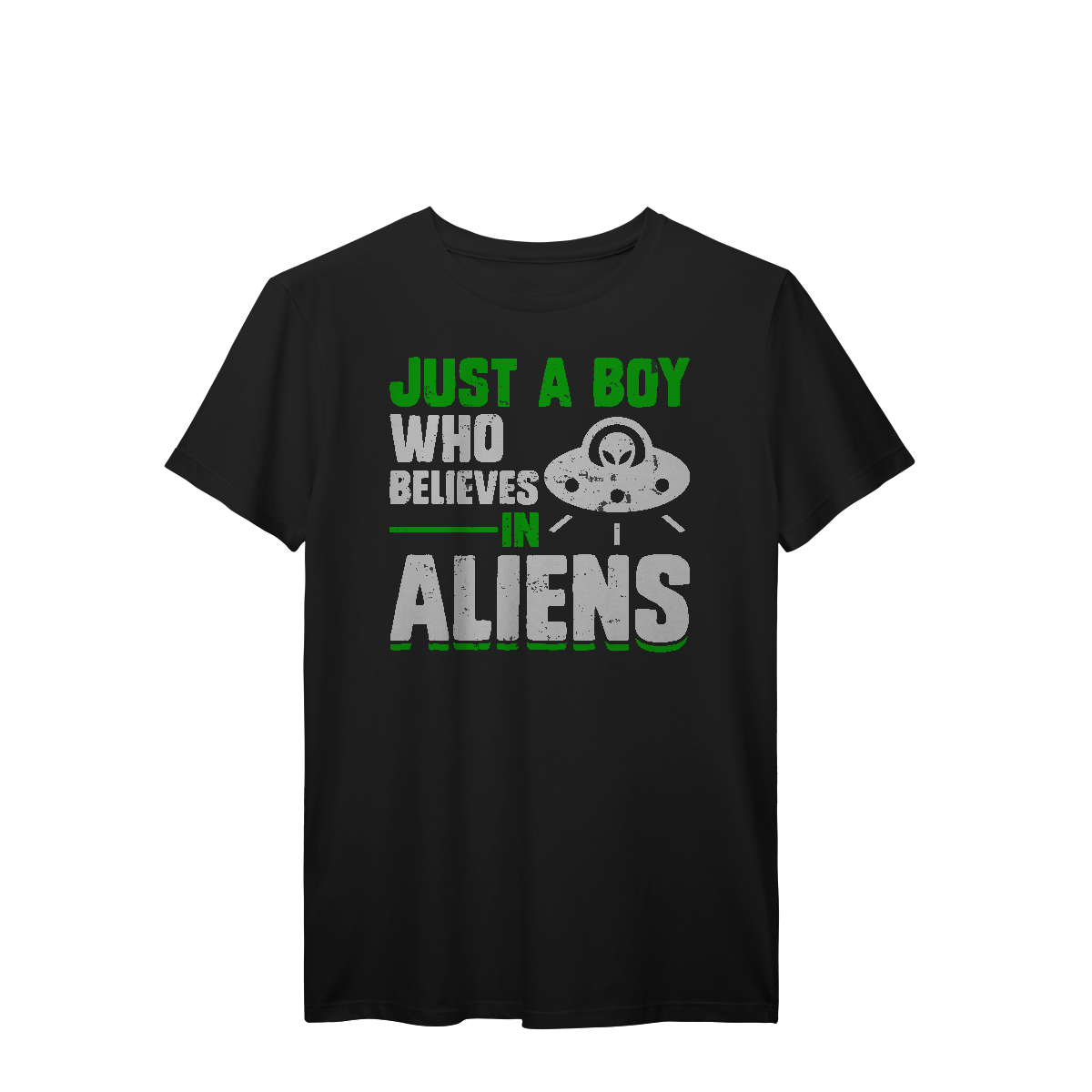 Camiseta T-Shirt Prime Apenas um garoto que acredita em alienígenas