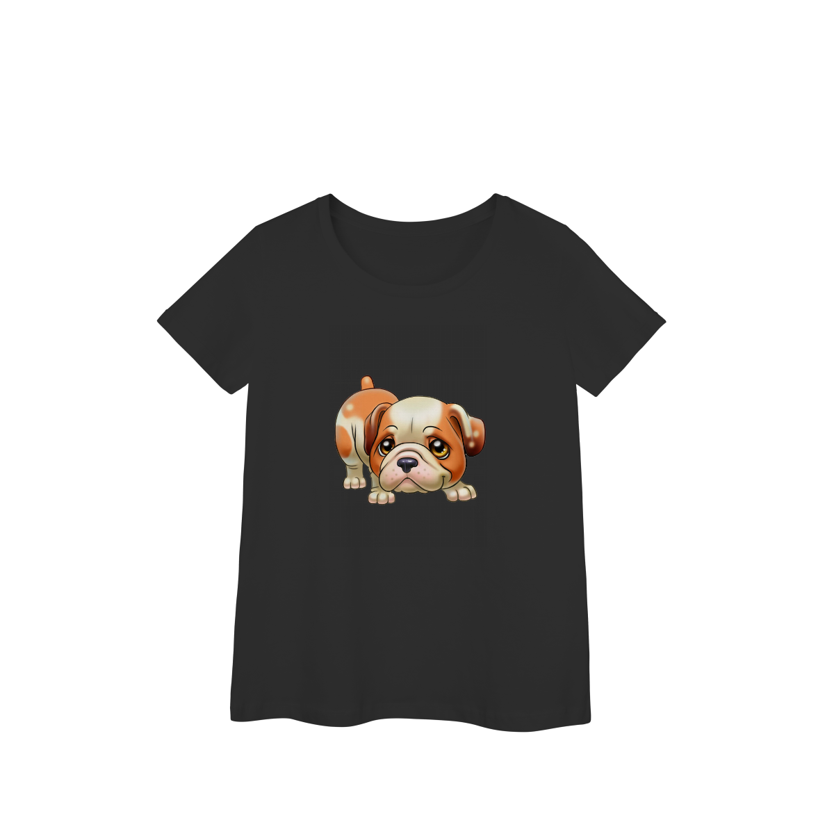 Camisa Baby Look Prime Bulldog Fofinho