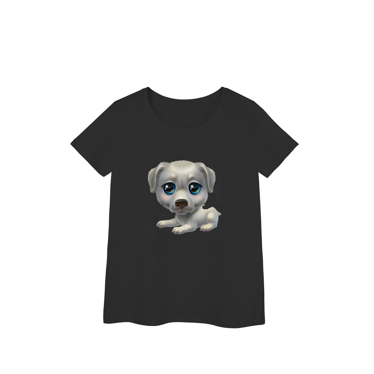 Camisa Baby Look Prime Cachorrinho Mimoso