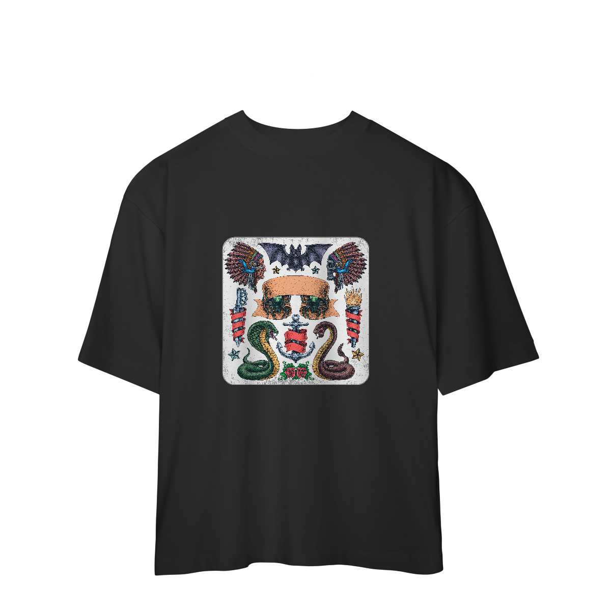 Camiseta Oversized Snake 
