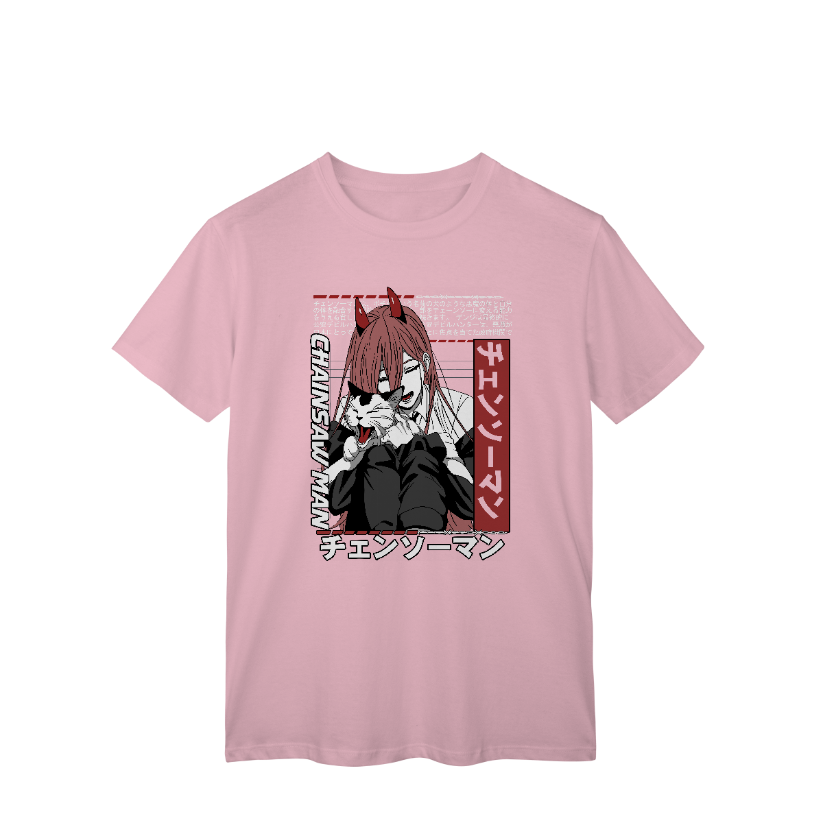 Camisa T-Shirt Classic Power Sedutora Chainsaw Man